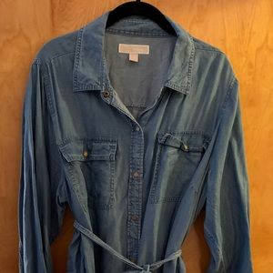 MK denim dress